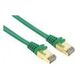 Patchcable Cat.6, RJ45, 0.3 meters, green