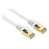 Patchcable Cat.6, RJ45, 0.3 meters, white