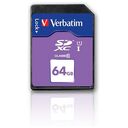 VERBATIM SDXC, Class 10, 64GB (44024)