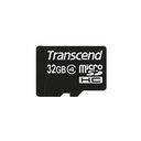 TRANSCEND microSDHC Secure Digital Card, Class 4, 32GB (TS32GUSDC4)