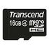 TRANSCEND microSDHC Secure Digital Card, Class 4, 16GB (TS16GUSDC4)