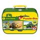 John Deere: Puzzle-Box - im Metallkoffer - 2x60/2x100 pieces (Schmidt Spiele)