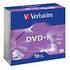 VERBATIM DVD+R 4.7GB (120min), 10 pieces (43657)