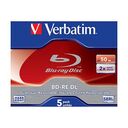 VERBATIM BD-RE DL 50GB/2x, 5 pieces (43760)