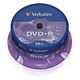 VERBATIM DVD+R 4.7GB (120min), 25 pieces (43500)