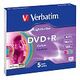 VERBATIM DVD+R 4.7GB (120min), 5 pieces (43658)