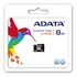 ADATA microSDHC Card, Class 4, 8.0GB (AUSDH8GCL4-RA1)