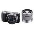 SONY NEX-C3D Kit, E 16mm + E 18-55mm, Black