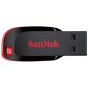 SANDISK Cruzer Blade, 32GB, Schwarz (SDCZ50-032G)