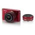 NIKON 1 J1 Kit, 10-30mm + 10mm, Red (VVA155K004)