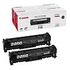 CANON Toner Cartridge 718, Schwarz, 2er (2662B005)