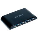 TARGUS USB 3.0 Hub 4-Port, Black (ACH119EU)