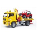 BRUDER MAN Abschlepp-LKW mit Geländewagen (02750)