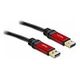 DELOCK USB 3.0 Premium Cable, 5.0m, Black (82747)