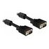 DELOCK SVGA Cable, 1m, Black (82556)