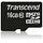 TRANSCEND microSDHC Secure Digital Card, Class 10, 16GB (TS16GUSDC10)