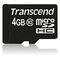 TRANSCEND microSDHC Secure Digital Card, Class 10, 4.0GB (TS4GUSDC10)