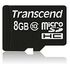 TRANSCEND microSDHC Secure Digital Card, Class 10, 8.0GB (TS8GUSDC10)