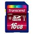 TRANSCEND SDHC Secure Digital Card, Class 10, UHS-I, 16GB (TS16GSDHC10U1)