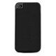 DEXIM SL Superior Leather Case for iPhone 4/4S, Schwarz (DLA159-BK)