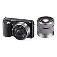 SONY NEX-F3D, E 16mm + E 18-55mm, Black