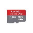 SANDISK Ultra microSDHC, UHS-I, Class 10, 16GB (SDSDQU-016G)