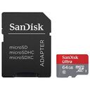 SANDISK Ultra microSDXC UHS-I, Class 10, 64GB (SDSDQU-064G)