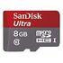 SANDISK Ultra microSDHC, UHS-I, Class 10, 8.0GB (SDSDQUA-008G)