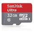 SANDISK Ultra microSDHC, UHS-I, Class 10, 32GB (SDSDQUA-032G-U46A)