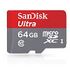 SANDISK Ultra microSDXC UHS-I, Class 10, 64GB (SDSDQUA-064G)