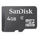 SANDISK microSDHC, Class 4, 4.0GB (SDSDQM-004G)
