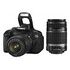 CANON EOS 650D Kit, EF-S 18-55mm IS II + 55-250mm (6559B017)