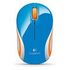 LOGITECH Wireless Mini Mouse, Blau (910-002733)