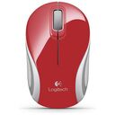 LOGITECH Wireless Mini Mouse, Rot (910-002732)