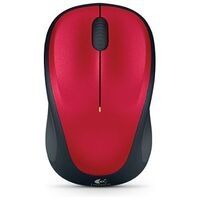 LOGITECH Wireless Mouse M235, Red (910-002496)