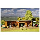 FALLER Hay bale store with workshop (130523)