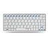 RAPOO BT Ultra-Slim Keyboard E6300, Weiss (11845)