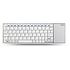 RAPOO Wireless Multi-Media Touchpad Keyboard E2700, Weiss (11853)