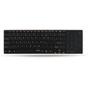 RAPOO Wireless Touchpad Keyboard E9080, Black (11850)