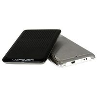 LC-POWER USB 2.0 Enclosure, Black / Alu (LC-PRO-25BU)