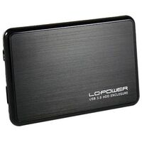 LC-POWER USB 3.0 Enclosure, Black / Alu (LC-25BUB3)