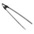 KUHN RIKON Cooks Tools Kitchen- and Grill Tongs Black, 29.1 cm (22319)