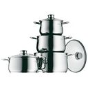 WMF Diadem Plus Cookset, 4-piece, 20 + 16 x 20 x 24 cm (07.3004.6040)