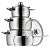 WMF Quality One Cookset, 4-piece (07.7414.6380)