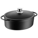 WMF Baking Dish Cast Iron With Cast Lid, 30 x 23.5 cm (05.7136.4290)