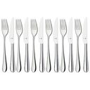 WMF Merit Cromargan Protect Dessert-/Frühstücksbesteck, 12-teilig (11.4056.6340)