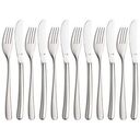 WMF Vision Cromargan Protect Dessert-/Breakfast Cutlery, 12-piece (12.7156.6330)