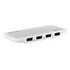 SPEEDLINK Nobilé Active USB Hub, Weiss (SL-7417-SWT)