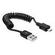 DELOCK USB 2.0 Cable, 0.6m, Black (83162)