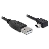 DELOCK USB 2.0 Kabel, 1.0m, Schwarz (82681)